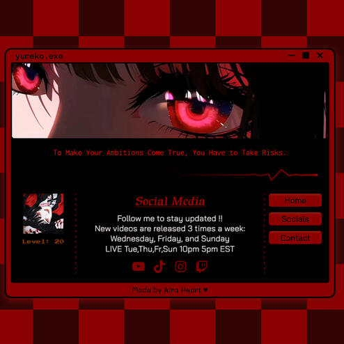 Game Over Kakegurui Yumeko Carrd Template Game Over Kakegurui Yumeko Carrd Template