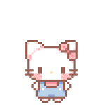 Sanrio Character Pixel Icon - Hello Kitty