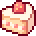 Dessert Strawberry Cake Pixel Icon by Arunyi